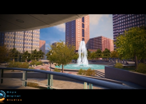 Skater on IOS - Love Park recreation