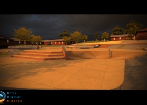 Skater on IOS - Woodward recreation