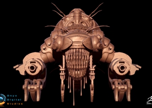 Creature based off a Gears of war concept