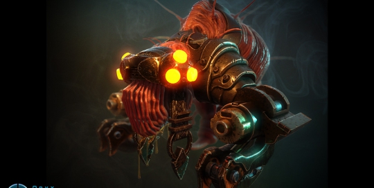Creature based off a Gears of war concept