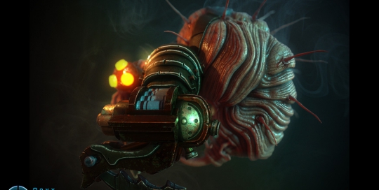 Creature based off a Gears of war concept