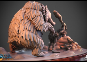 Sculpt based on an original concept by Frank Frazetta