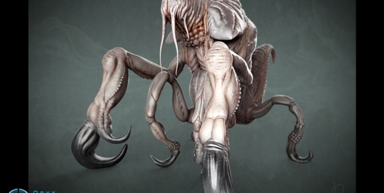 Sculpt based on an original concept by Jaemin Kim
