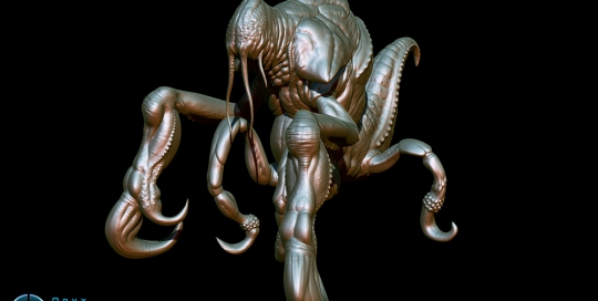 Sculpt based on an original concept by Jaemin Kim