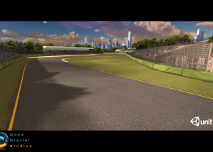 Australian GP track created for ios game and demoed at the GP in 2012