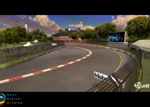 Australian GP track created for ios game and demoed at the GP in 2012