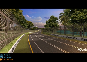 Australian GP track created for ios game and demoed at the GP in 2012