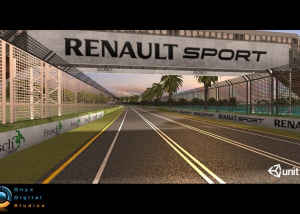 Australian GP track created for ios game and demoed at the GP in 2012