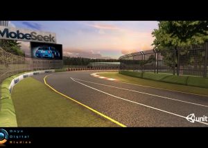 Australian GP track created for ios game and demoed at the GP in 2012