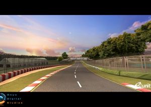 Australian GP track created for ios game and demoed at the GP in 2012