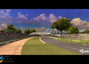 Australian GP track created for ios game and demoed at the GP in 2012