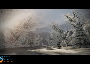 Snow racetrack create for Fast And Furious 6 game