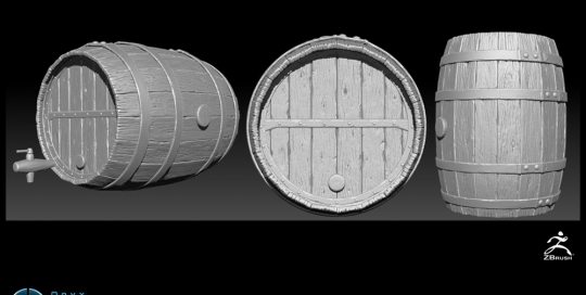 High detail zbrush sculpt