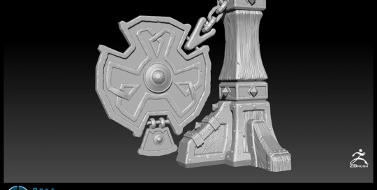 High detail zbrush sculpt