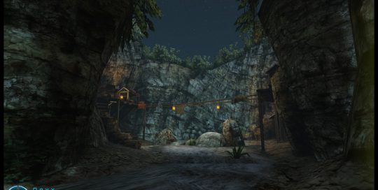 Canyon stage for ios rpg