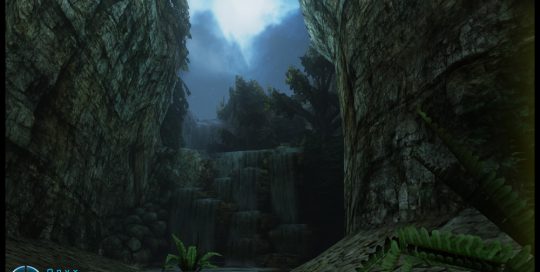 Canyon stage for ios rpg