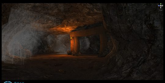 Cave stage for an ios rpg