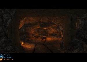 Cave stage for an ios rpg