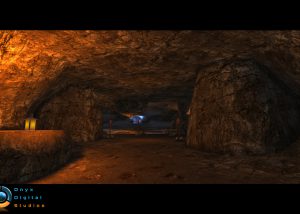 Cave stage for an ios rpg
