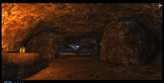 Cave stage for an ios rpg