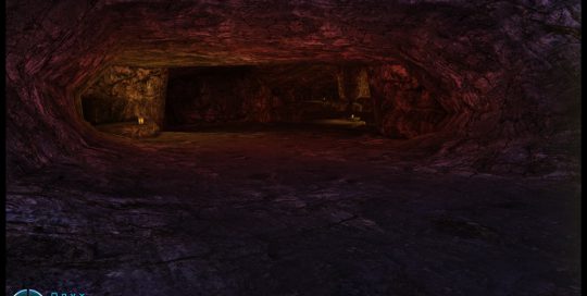 Cave stage for an ios rpg