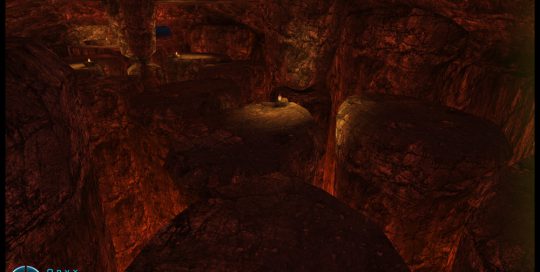 Cave stage for an ios rpg