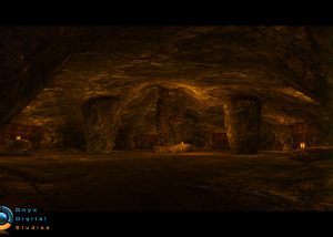 Cave stage for an ios rpg