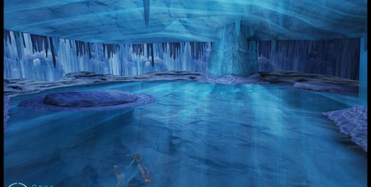 Snowy Mountain stage for an ios rpg