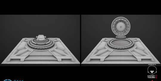 Airlock based off a concept by Robert Simons for enders game.