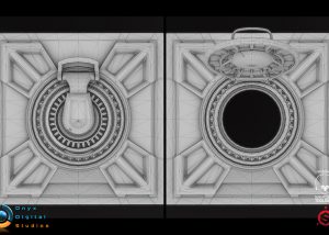 Airlock based off a concept by Robert Simons for enders game.