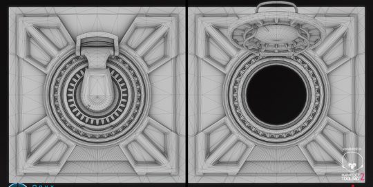 Airlock based off a concept by Robert Simons for enders game.