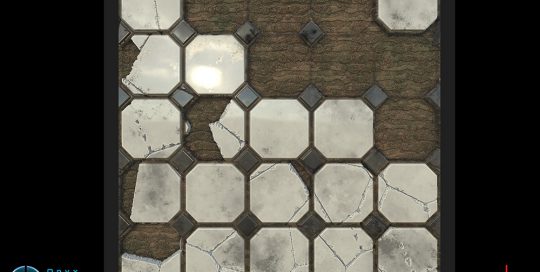 Substance designer tiles with parameters to add variation